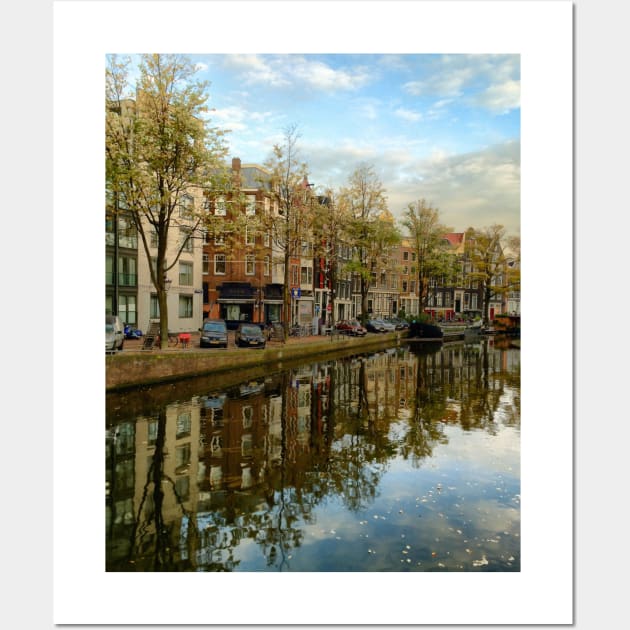 Amsterdam Reflection Wall Art by Ludwig Wagner